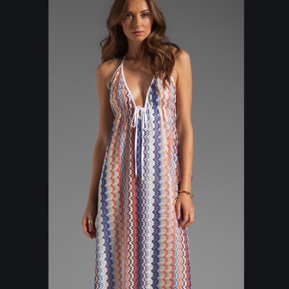 Karina Grimaldi Multicolored Maxi Dress